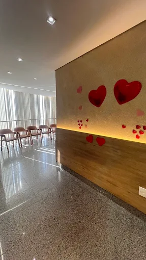 Hall de entrada da Clean Dente